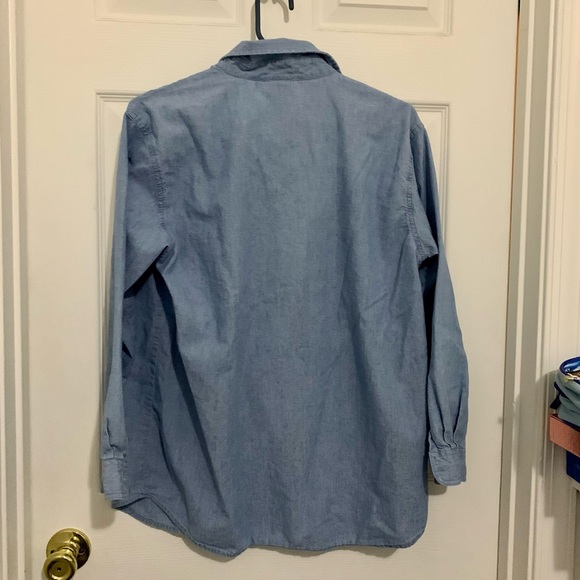 Vintage Tweety Warner Bros chambray shirt size small - Picture 4 of 4